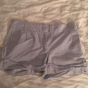 J Crew striped shorts
